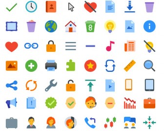 300+-Flat-Color-Icons